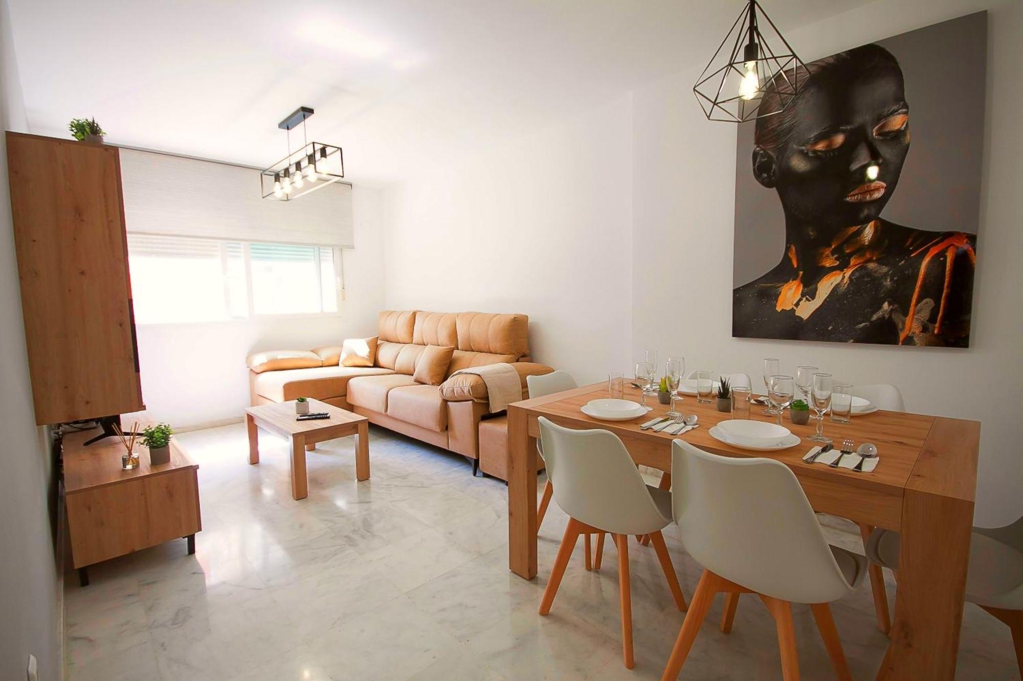 Ave Huelin 3Rooms Alojamiento Con Parking Y Ac Malaga Ngoại thất bức ảnh